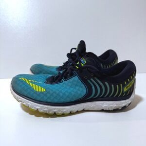Brooks PureFlow 6 Running Sneaker Teal Blue 7 38 Athleisure Athletic Gym Workout